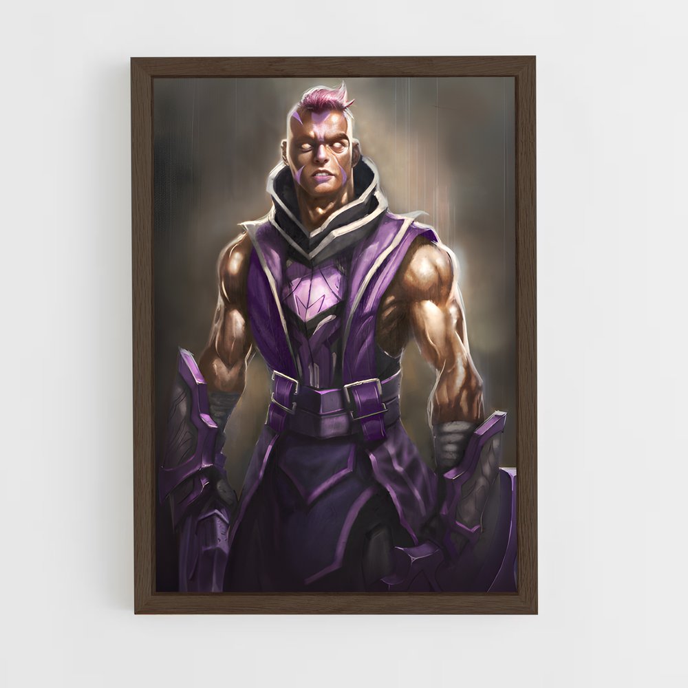 Poster Mage Anti-Héros – affiche Dota (vue 5)
